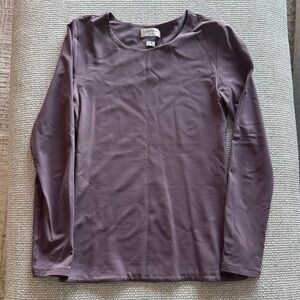 Aritzia Contour Long Sleeve Top